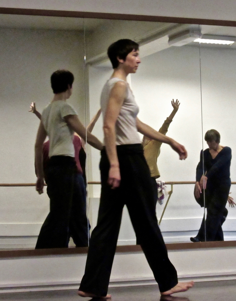 ml lopend in studio klein